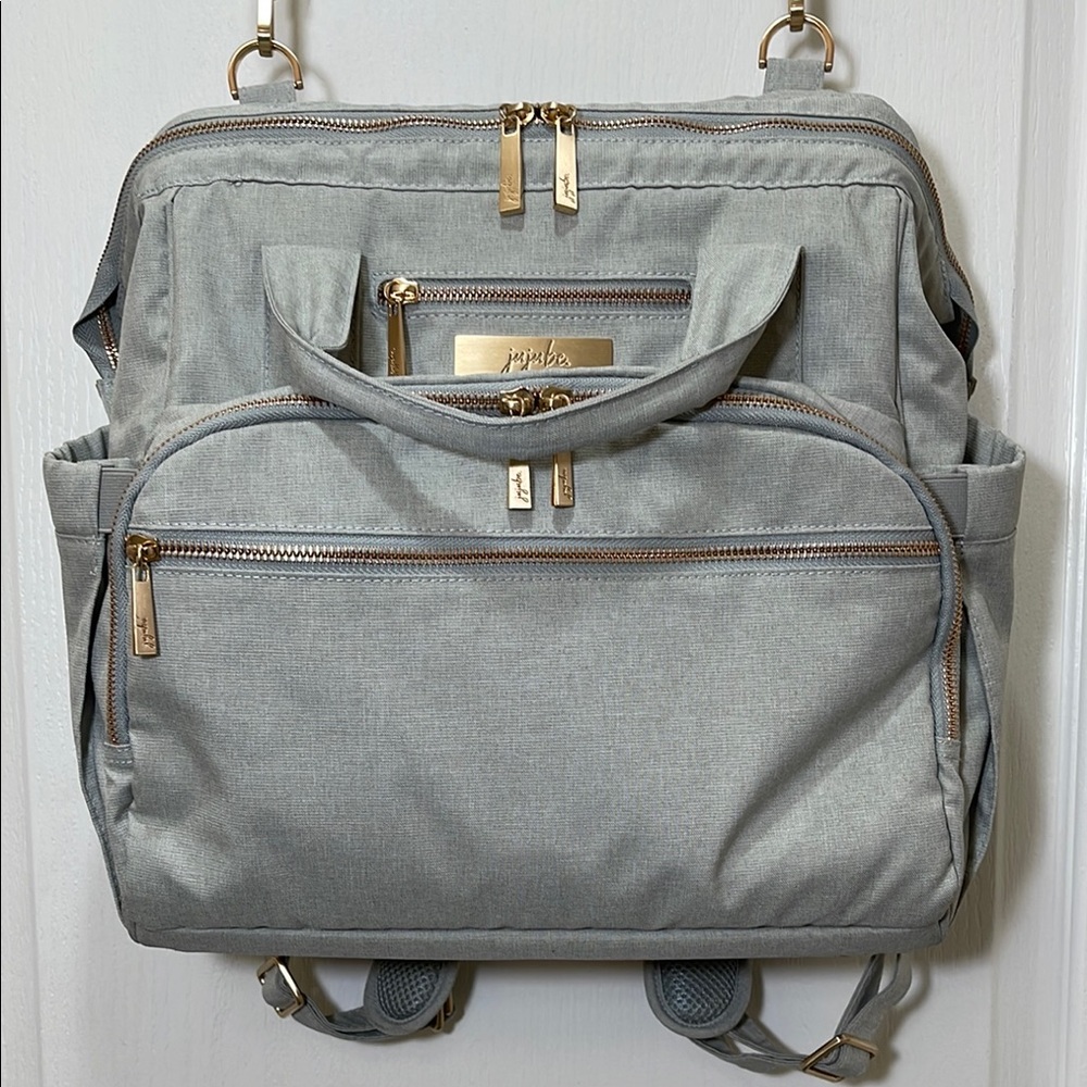 JuJuBe Gray Dr bff diaper bag